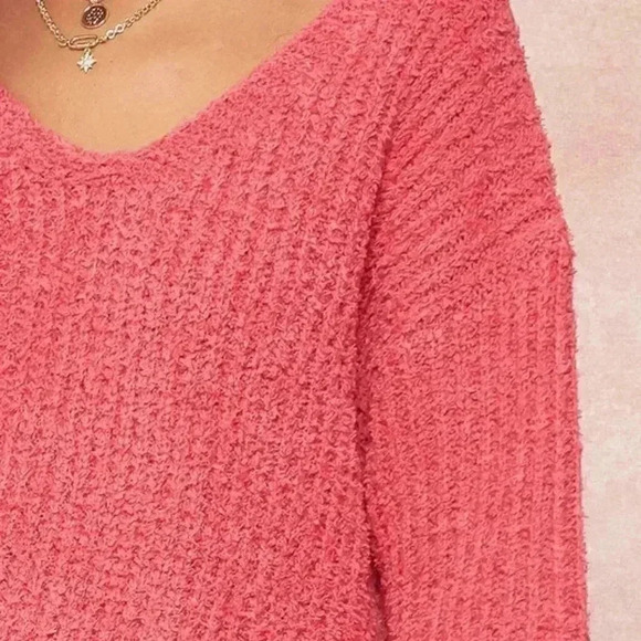 ultra soft Long sleeved Sweater pink - Picture 6 of 6